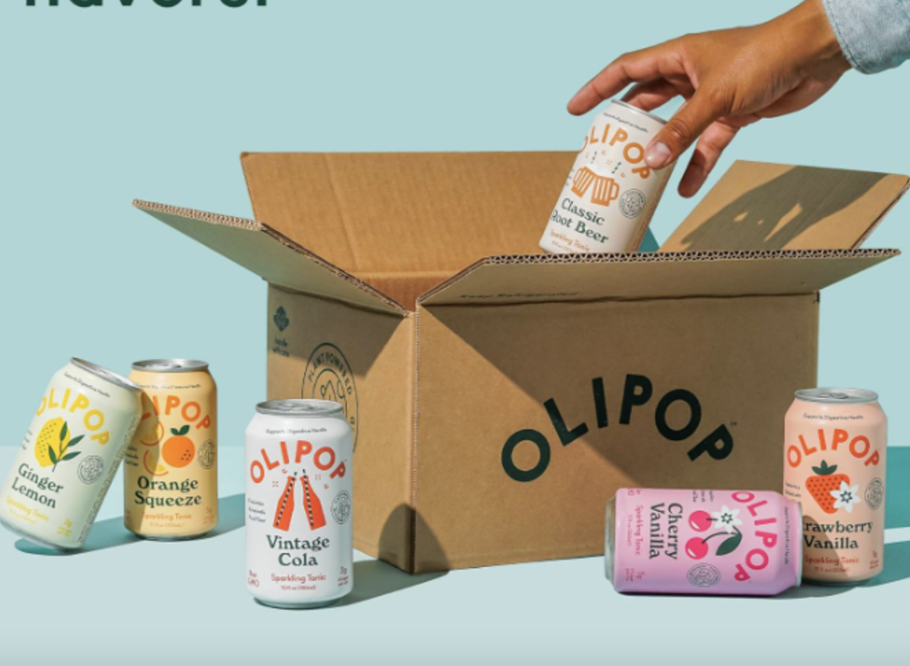 Olipop Prebiotic Soft Drinks